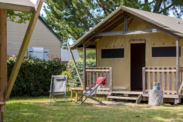 Bungalows toilés 4 pers